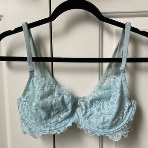 Light Blue Victorias Secret Balconeete Bra